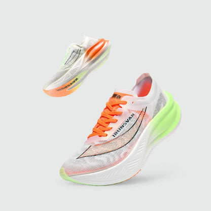 Men Running Shoes Breathable Sports Shoe Lightweight Marathon Carbon Plate Sneaker Casual Comfortable Athletic Training