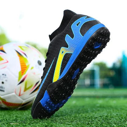 New Men Soccer Shoes Futsal Grass Cleats High-top Football Boots Non-Slip Sneakers High-quality Match Indoor Hot-selling Outdoor