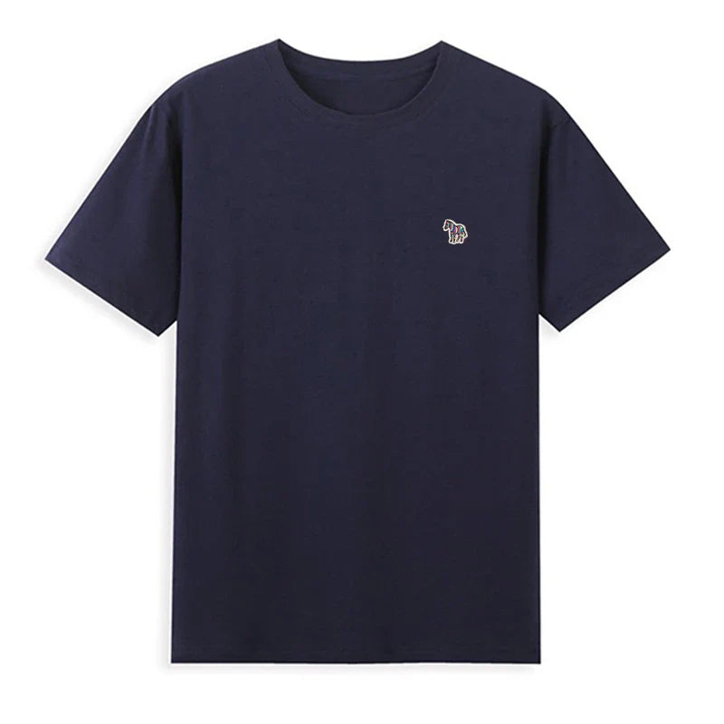 Korea Style brand Cotton O-Neck Minimalist Front Back letter Printed Pattern Tees Summer Harajuku Men Women Short Sleeve T-shirt