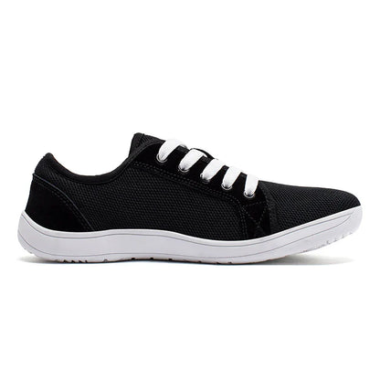 Wide Toe Barefoot Shoes Womens Mens Outdoor Lace Up Running Sneaker Zero Drop Comfortable Casual Shoes