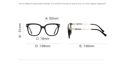 Women's  Reading Glasses Anti Blue Light Geometric Pink Frame Myopia Astigmatism Prescription Glasses  Women  PFD2129