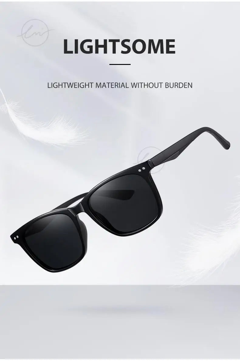 Brand Polarized Sunglasses Men Women Fashion Square Shades Leopard Frame Ladies Travel UV400 Goggles Driving Sun Glasses