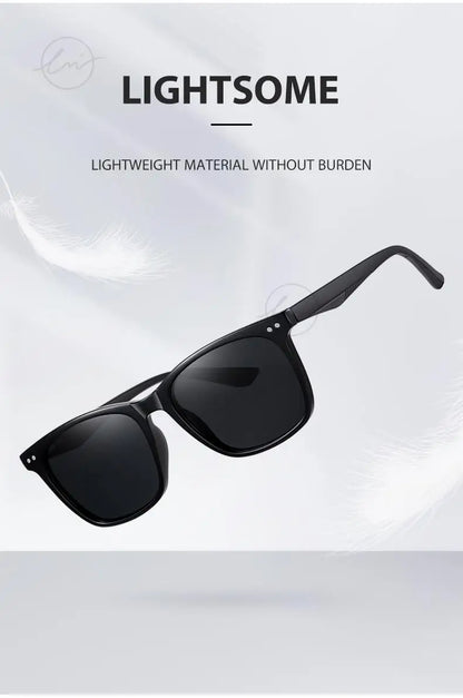 Brand Polarized Sunglasses Men Women Fashion Square Shades Leopard Frame Ladies Travel UV400 Goggles Driving Sun Glasses