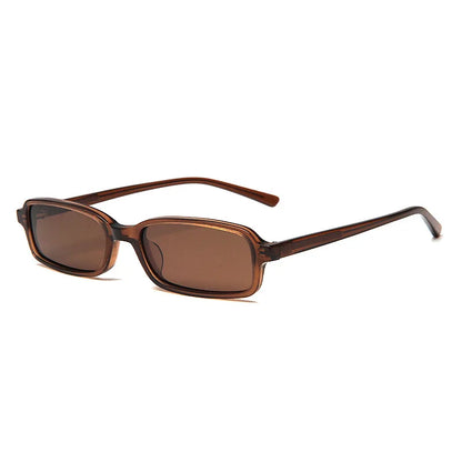 2025 Summer Rectangle Acetate Frame Personality Men Polarized Sunglasses Fashion Women Sun Glasses Support Prescription Lenses
