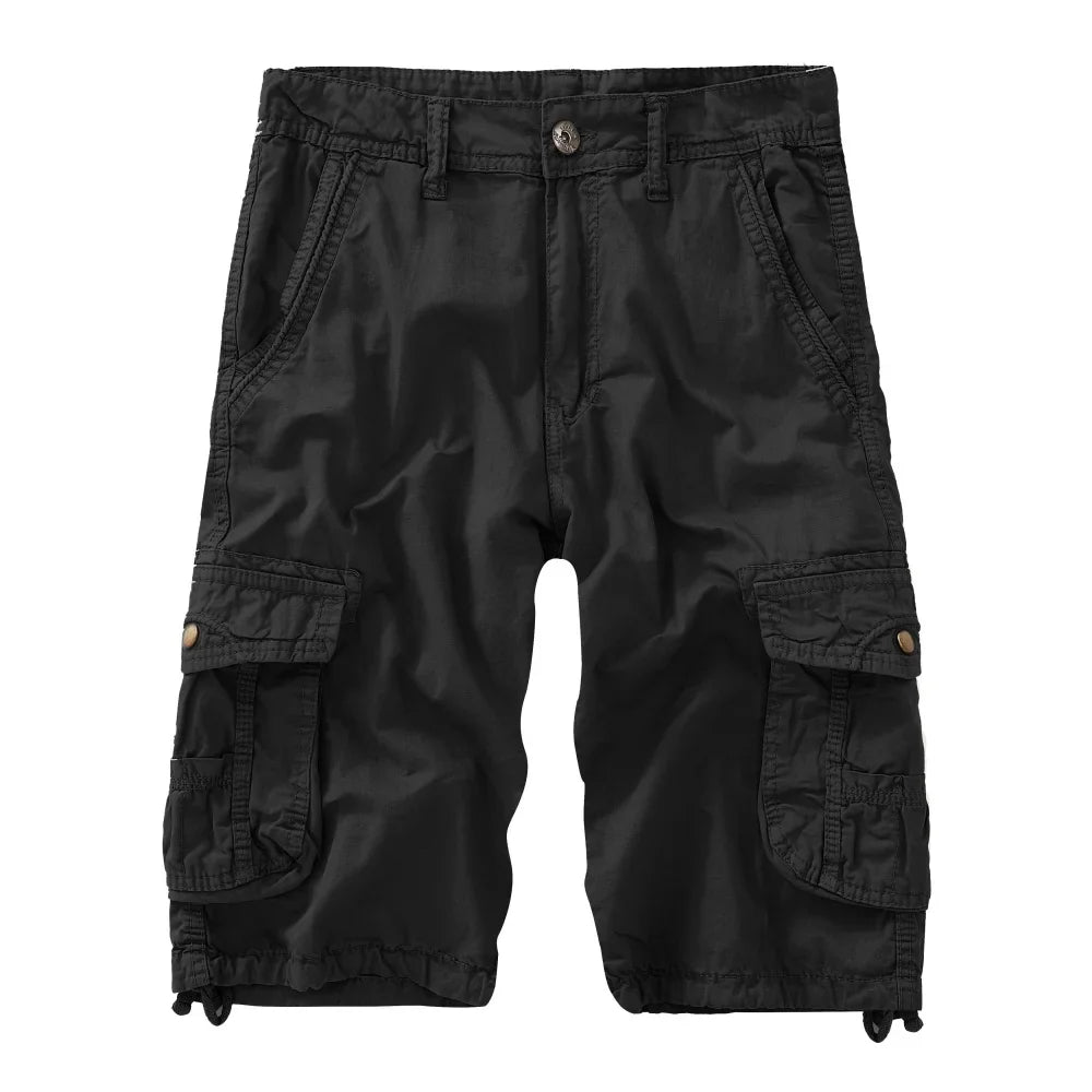 Camouflage Camo Cargo Shorts Men 2026 New Mens Casual Shorts Male Loose Work Shorts Man Outdoor Hiking Short Pants Plus Size