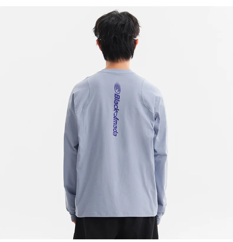 Men Anti-Bacterial  UPF Sun Protection Long Sleeve Moisture-Wicking & Quick-Dry Lightweight Top Unisex Quick-Dry Sun Protective