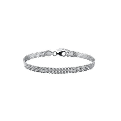 Silver Exquisite Lace Pattern Bracelet 925 Sterling Silver Charm Bangle Bracelet Gift For Women Wedding Fine Jewelry