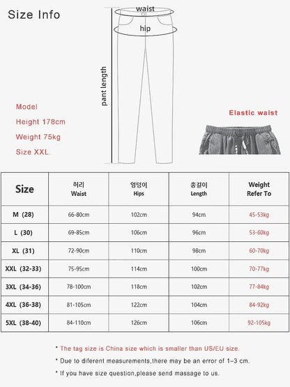 Spring Summer Black Blue Cargo Jeans Men Streetwear Denim Jogger Pants Men Baggy Harem Jean Trousers Plus Size 6XL 7XL 8XL