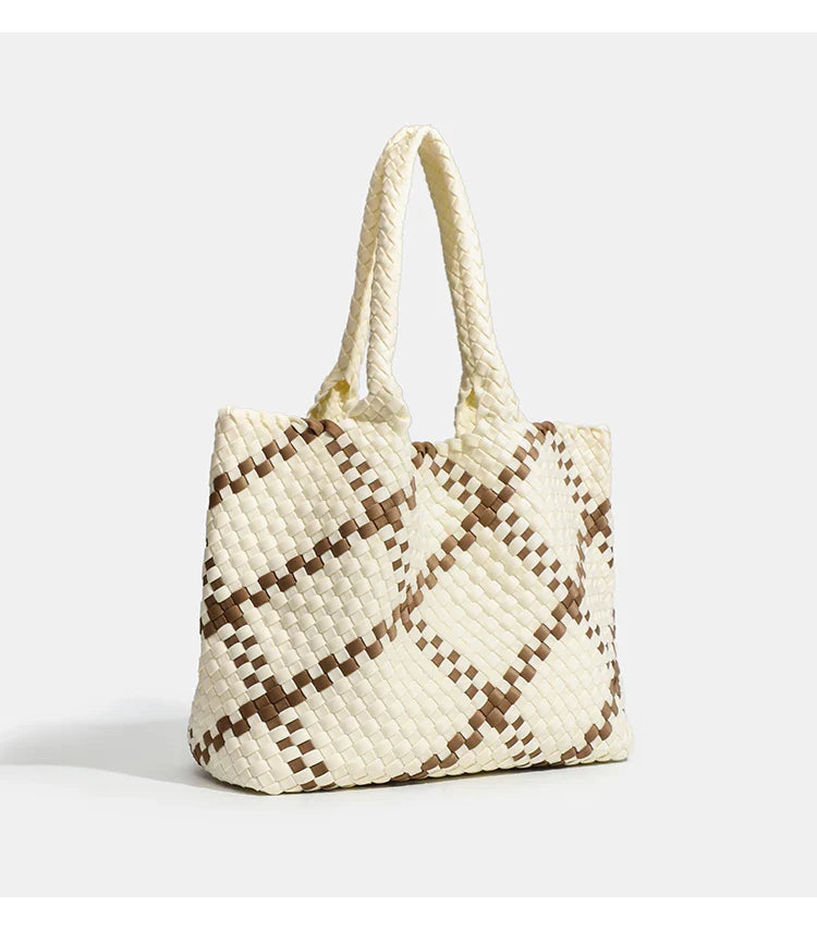 Women's bag Premium Handwoven Nylon Shoulder Bag with Luxurious Finish Women Shoulder Bags