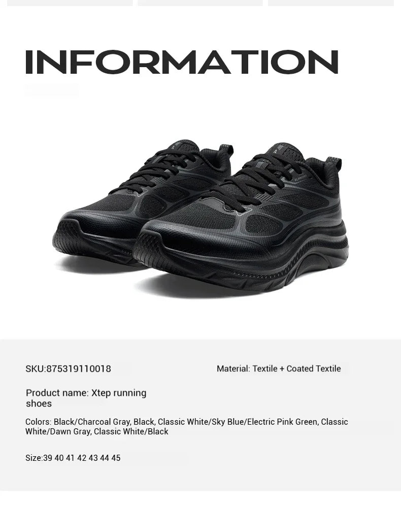 Qiyuan FW Running Shoes Men's Summer Mesh Breathable Wear-resistant Sports Lightweight Casual Cushioning Shoes 875319110018
