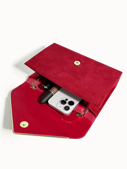 Velvet Envelope Bags Women Evening Wallets High Quality Clutches Banquet Dresses Clutch Over Shoulder Bags with Chain Handbags