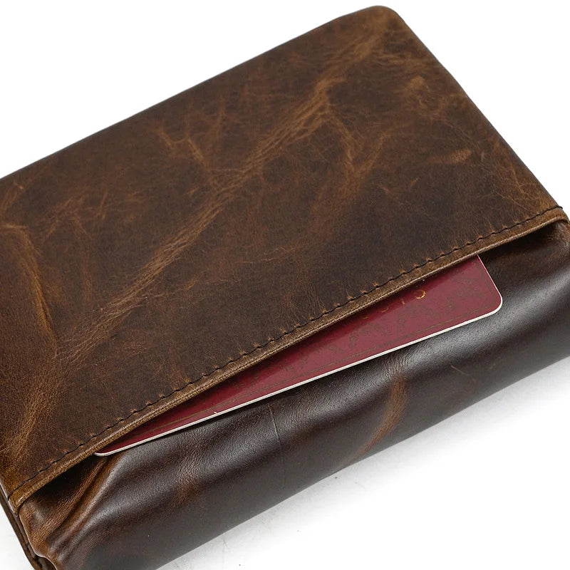 Portefeuille de luxe de marque de créateur pour homme, porte-cartes en cuir véritable souple, petit porte-monnaie pour pièces de monnaie et cartes de crédit, portefeuilles masculins à glisser dans les poches.