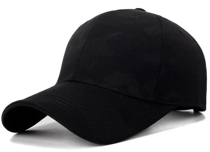 Unisex Simple Camouflage Baseball Caps Spring and Autumn Outdoor Adjustable Casual Hats Sunscreen Hat