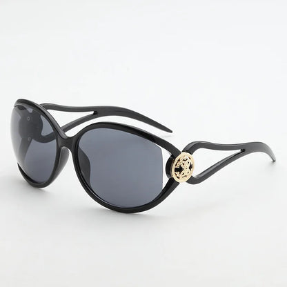 New Classic Oval Sunglasses Women Retro Lady Shades Driving Luxury Eyewear Fashion Ladies Sun Glasses UV400 Oculos De Sol