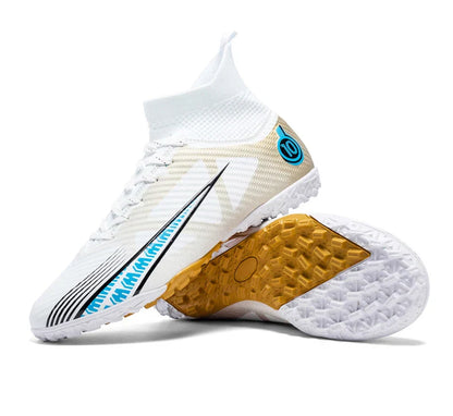 Men Soccer Shoes Kids Football Boots Women Professional Soccer Cleats Antiskid Chaussure Football TF/FG Outdoor Football Shoes
