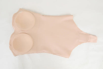 Large Size Strapless Thong Bodysuits Women Belly Control Full Body Shaper Adjustable Bust Removable Push Up Breast Underwear 4XL