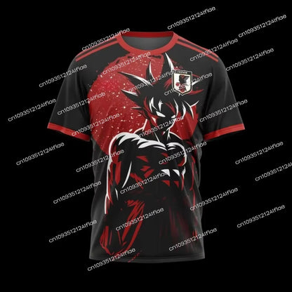 2026 Japanese New Dragon Ball Z Anime Adult Men's Special Design Soccer Jersey Street Casual Wear Sports Quick-Drying T-Shirt