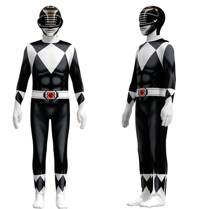 Morpher Power Superhero Cosplay Costume Kids Alpha Samurai Sentai Shinkenger Rangers Cosplay Halloween Party Jumpsuit Mask Suit