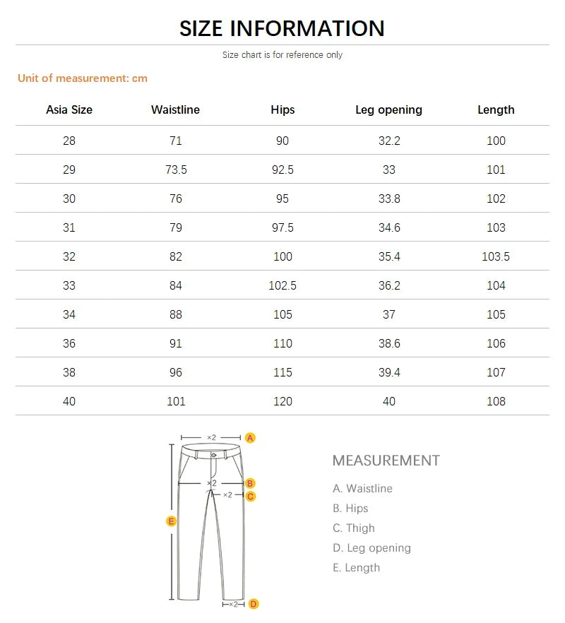 Spring New Men's Slim Fit Elastic Jeans Fashion Gray Comfortable Casual Denim Pants Korean Business Work Straight Black Trousers