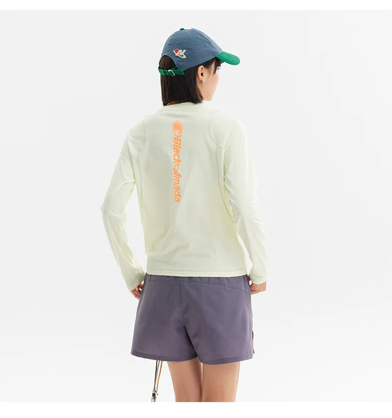 Men Anti-Bacterial  UPF Sun Protection Long Sleeve Moisture-Wicking & Quick-Dry Lightweight Top Unisex Quick-Dry Sun Protective