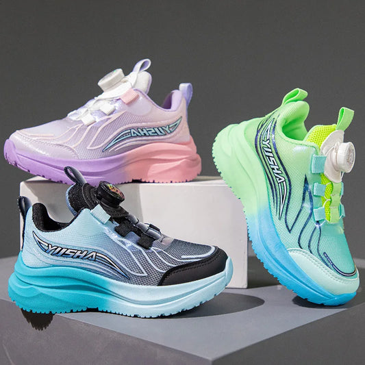 Kids Basketball Shoes Breathable Sneakers for Boys Girls Student Gym Sports Shoes Mesh Outdoor Running Sneaker