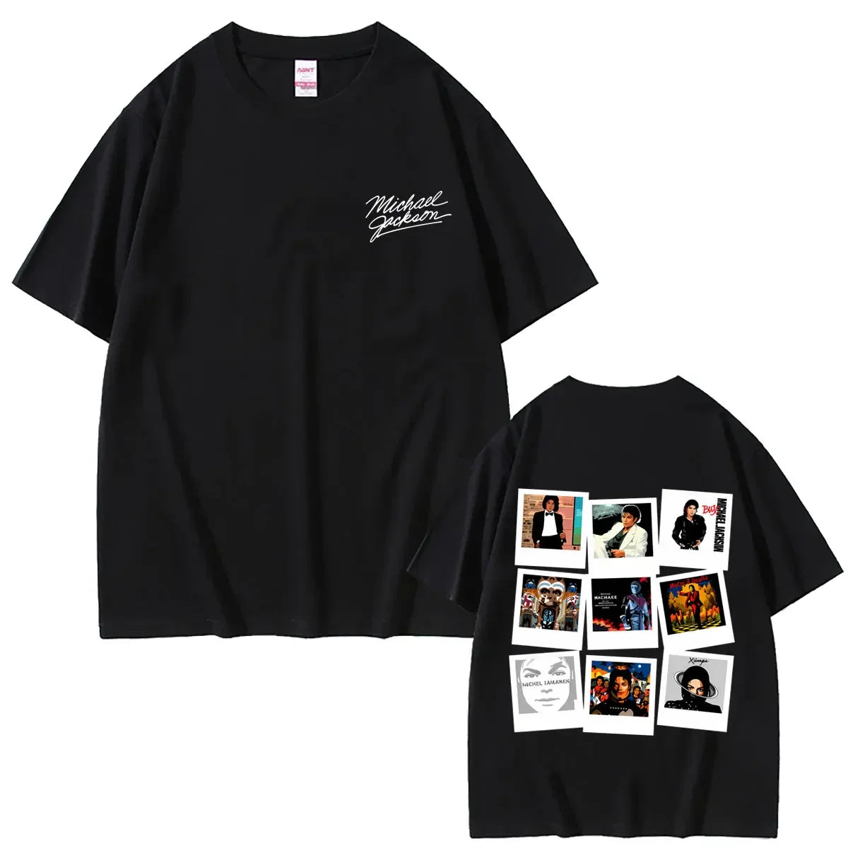 Classic Retro Michael Jackson King of Pop T-shirt Men Women Vintage Gothic Rock T-shirts Men's Hip Hop Punk Oversized T Shirts