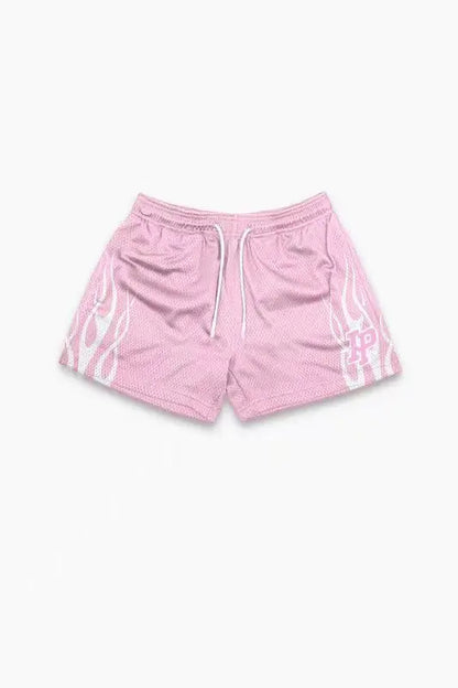 Mens Clothing IP Trend Casual Shorts Summer Fitness Sports Mesh Breathable Quick Dry Short Pants Man Beach Basketball Sweatpants