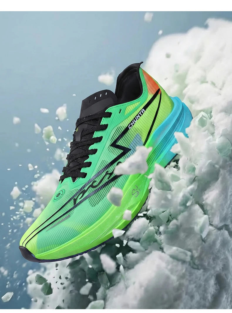 Running Shoes Carbon Board Marathon Men Speciality Sports Breathable Lightweight Women's Comfortable Athletic Chunta Sneakers