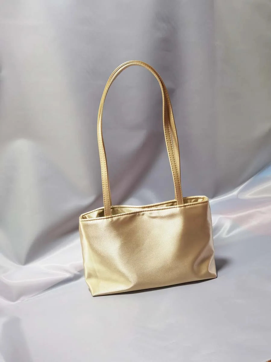 2026 Luxury Shoulder Bags Silk Women's Handbag Square Underarm Bag Ins Famous Brand Commuter Bag Contrasting Color Macaron Totes