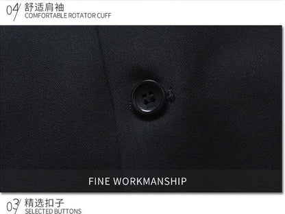 M-7XL Spring/summer Man Suit Vest Sleeveless Vest with Adjustable Waist Single Breasted Solid Color Business Suit Vest Wedding