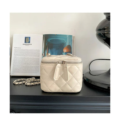 Mini Lingge Shoulder Bag Luxury Designer Bags for Women 2023 Fashion Chains Crossbody Bag Box Handbags Lipstick Coins Purses New