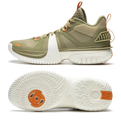 Men's BAD5 STORM 2024 WNTR Outdoor Basketball Shoes LIGHT FOAM PLUS Cushion TUFF OS Wearable LiNing Sneakers ABFU051
