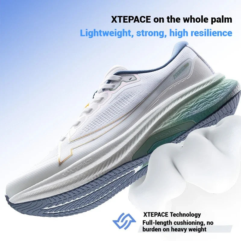 2000km Plus Running Shoes 2025 New Spring Comfortable Anti-slip Cushioned Men's Training Jogging Sneakers 875319110001