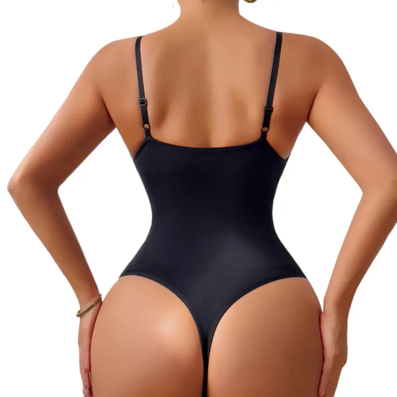 Women Seamless Shapewear Bodysuit Push Up Tummy Control Waist Trainer Butt Lifter Slimming Full Body Shaper For Daily Wear