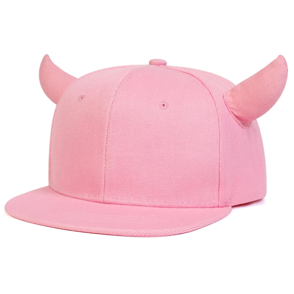 Unisex Horns Snapback Hip-hop Hats Spring and Autumn Outdoor Adjustable Casual Baseball Caps Sunscreen Hat