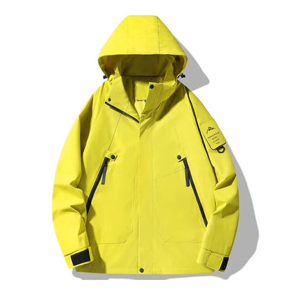 Women's Men's Waterproof Jacket Climbing Hiking Camping Trekking Windbreaker Unisex Outdoor Windproof Rain Coat Antifouling