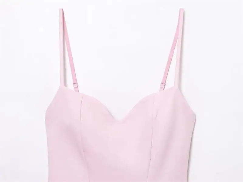 Dresses Summer Women's 2026 New Chic Slim Tube Top Elegant Mini Camisole Women's Dress Street Fashion Youth Holiday Dress