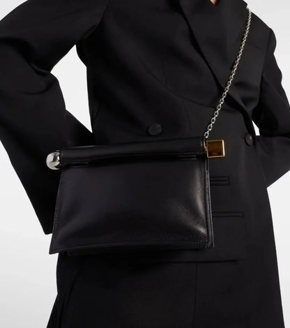 A New Luxury, Fashionable and Niche Rolled-up Clutch Bag for Women, A Versatile Folding Chain Single-shoulder Crossbody Bag
