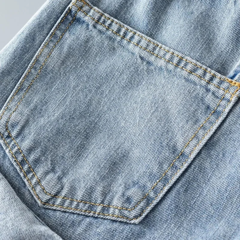Shorts Basics Denims Women Jean High Waist Sexy Jeans Casual Buttons Pockets 2024 Summer Short Femme Denim Wide Leg Pants