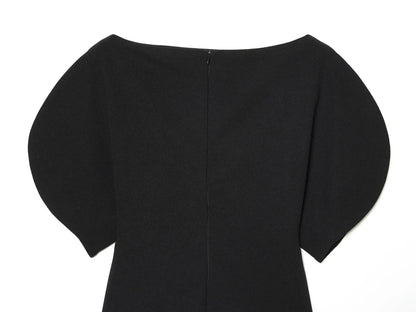 Women Casual Loose T-Shirts Asymmetrical Hem Blouse Short Puff Sleeve Shirt Elegant Woman Summer Party Vacation White Tops