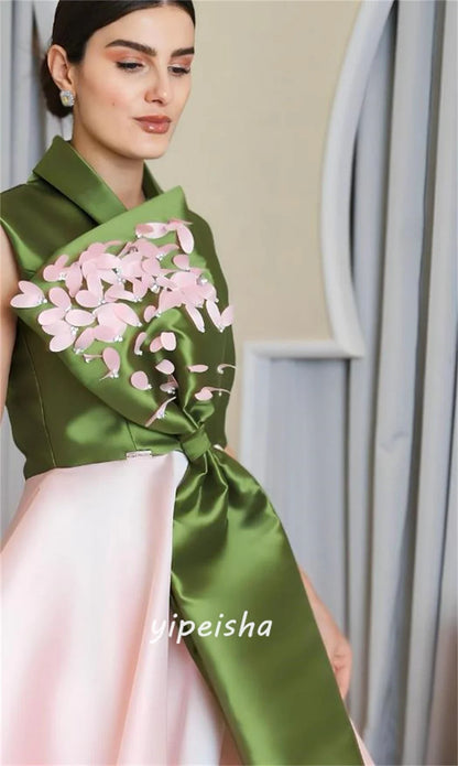 Customized Jiayigong  Exquisite Modern Style V-Neck Ball Gown Flowers Appliquess Bespoke Occasion Dresses