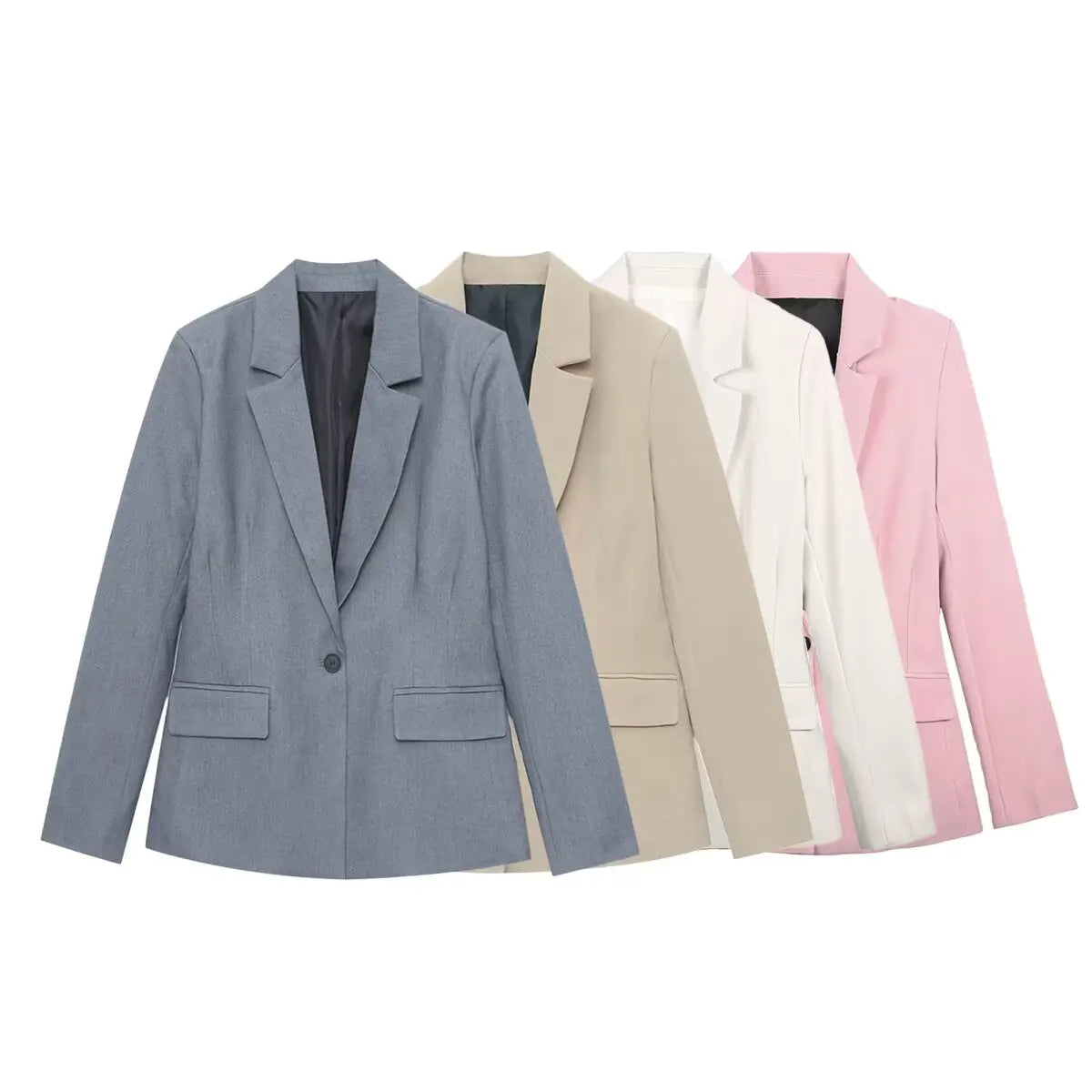 2026 New Office Women's Blazers & Jackets Fashion Slim Elegant Spring Women's Jacket Chic Young Commuter Warm Long Sleeve Blazer
