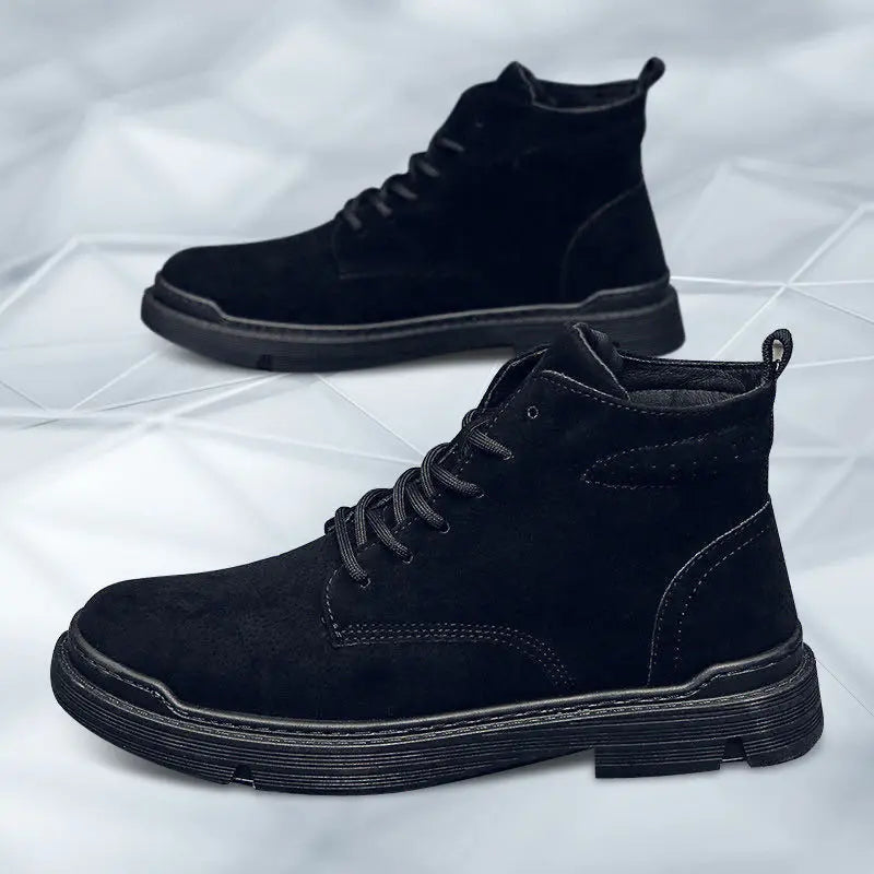 New Casual Trendy 2025 Male Shoes Comfortable Designer Original Deals Low Price Non Slip Footwear Cheap Fashion Y2k Men's Boots