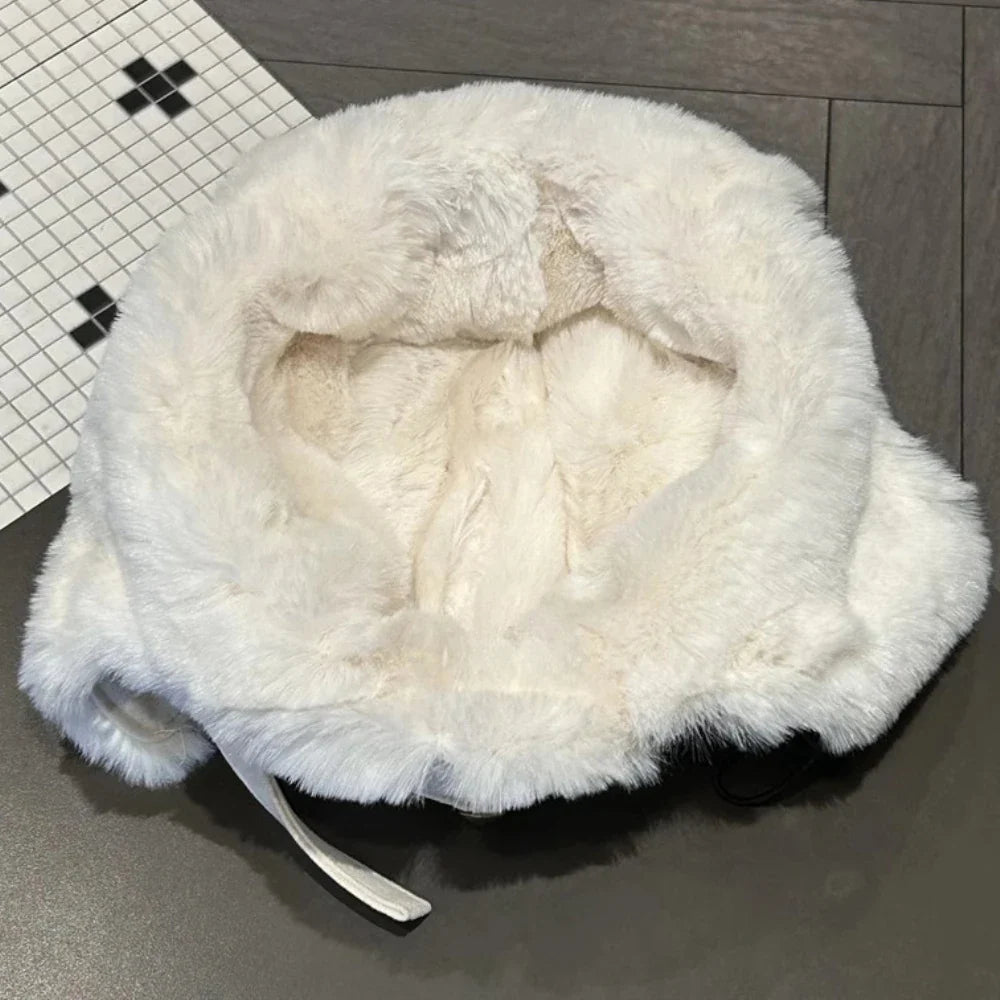 Russian Hat New Thick Warm Winter Hats for Men Women Fleece Fur Lined Beanie Hat Male Female Snow Ski Trapper Earflap Cap