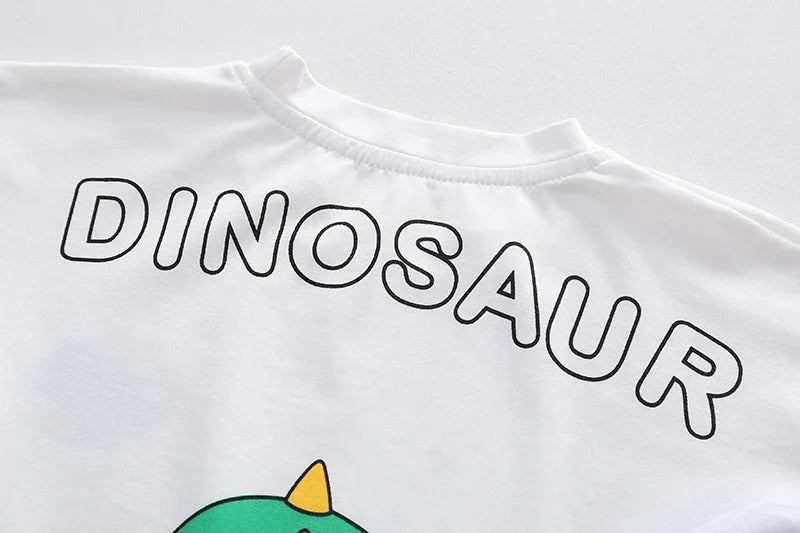 Toddler Baby Boy Girl Clothing Sets Summer Casual Infant Cute Animal Modeling 2pcs Outfits Cotton T-shirt+Shorts Kids Tracksuit