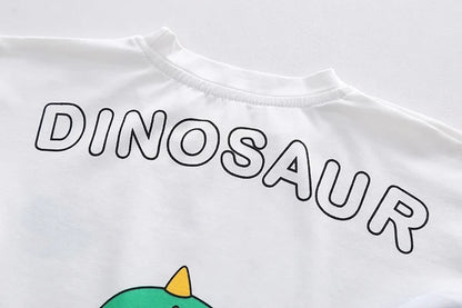 Toddler Baby Boy Girl Clothing Sets Summer Casual Infant Cute Animal Modeling 2pcs Outfits Cotton T-shirt+Shorts Kids Tracksuit