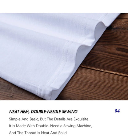 6.7oz 190grams Combed Cotton Tees Tshirts Mens Solid Tops Woman Male Custom Team Uniform Class Clothes Summer Customization
