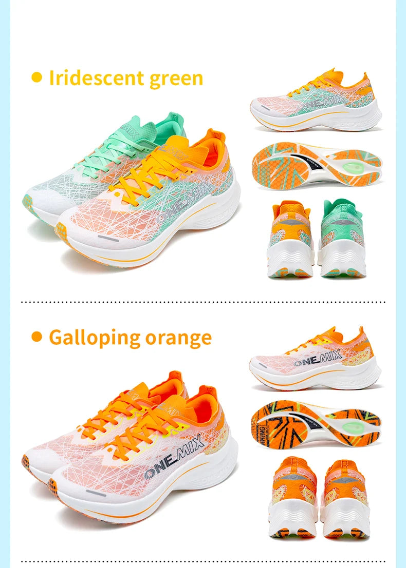 New Nylon Carbon Plate Marathon Running Shoe Pro Tests Stable Support For Shock-absorbing Ultralight Bounce Sneakers