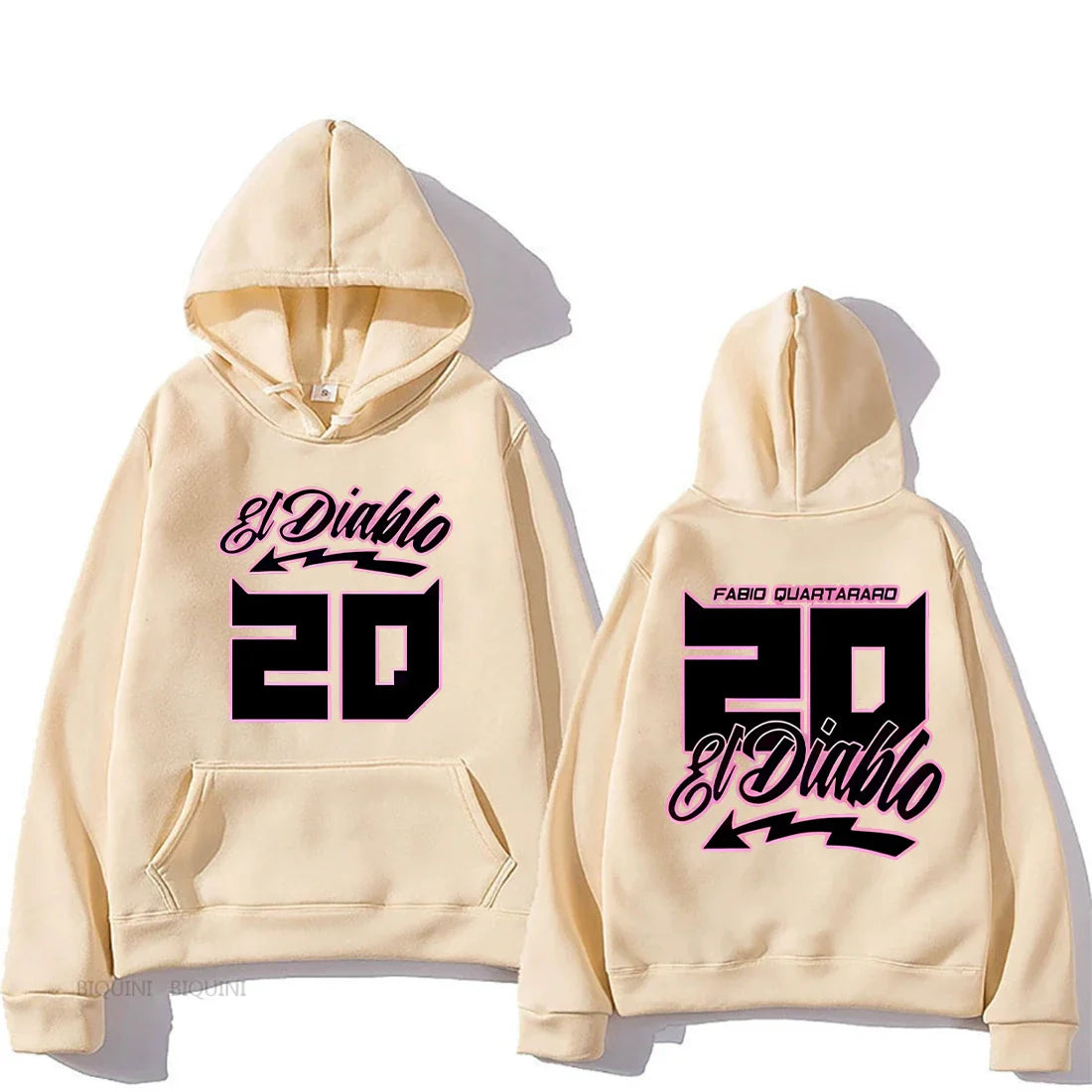 Fabio Quartararo new in Printed Hoodie Men Women hip hop streetwear Fleece Long Sleeve vintage Sweaters Autumn Casual pullovers