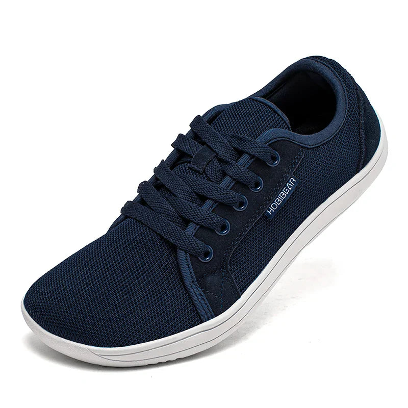 Wide Toe Barefoot Shoes Womens Mens Outdoor Lace Up Running Sneaker Zero Drop Comfortable Casual Shoes